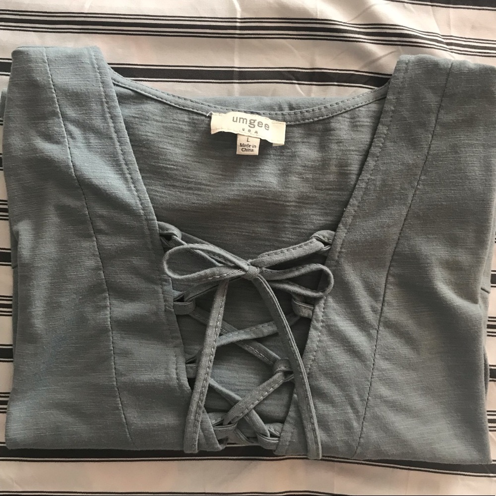 Umgee Slate Blue Top